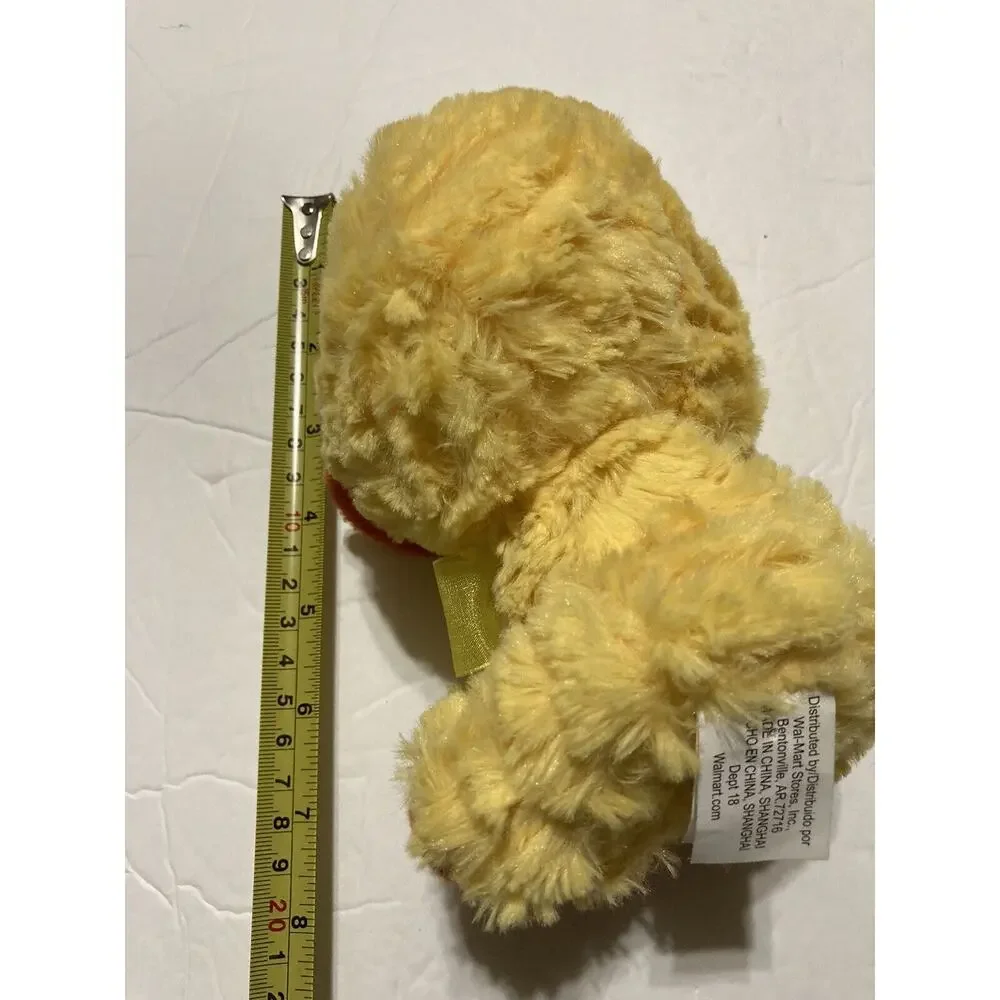 Walmart Yellow Duck Plush W/ Ribbon‎ Bow Toy